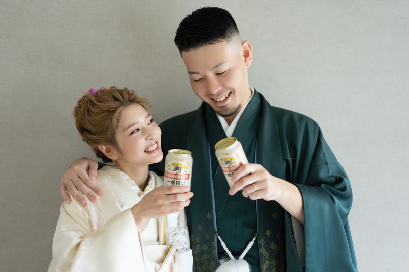 お好きなビールを小物に