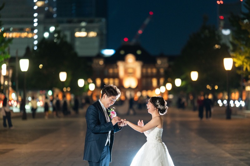 笑顔輝く撮影日