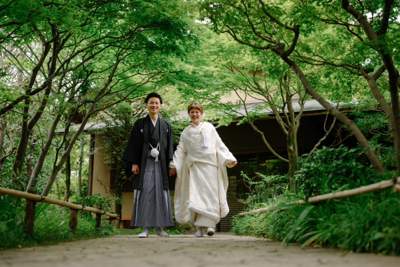 初夏の新緑の中で！