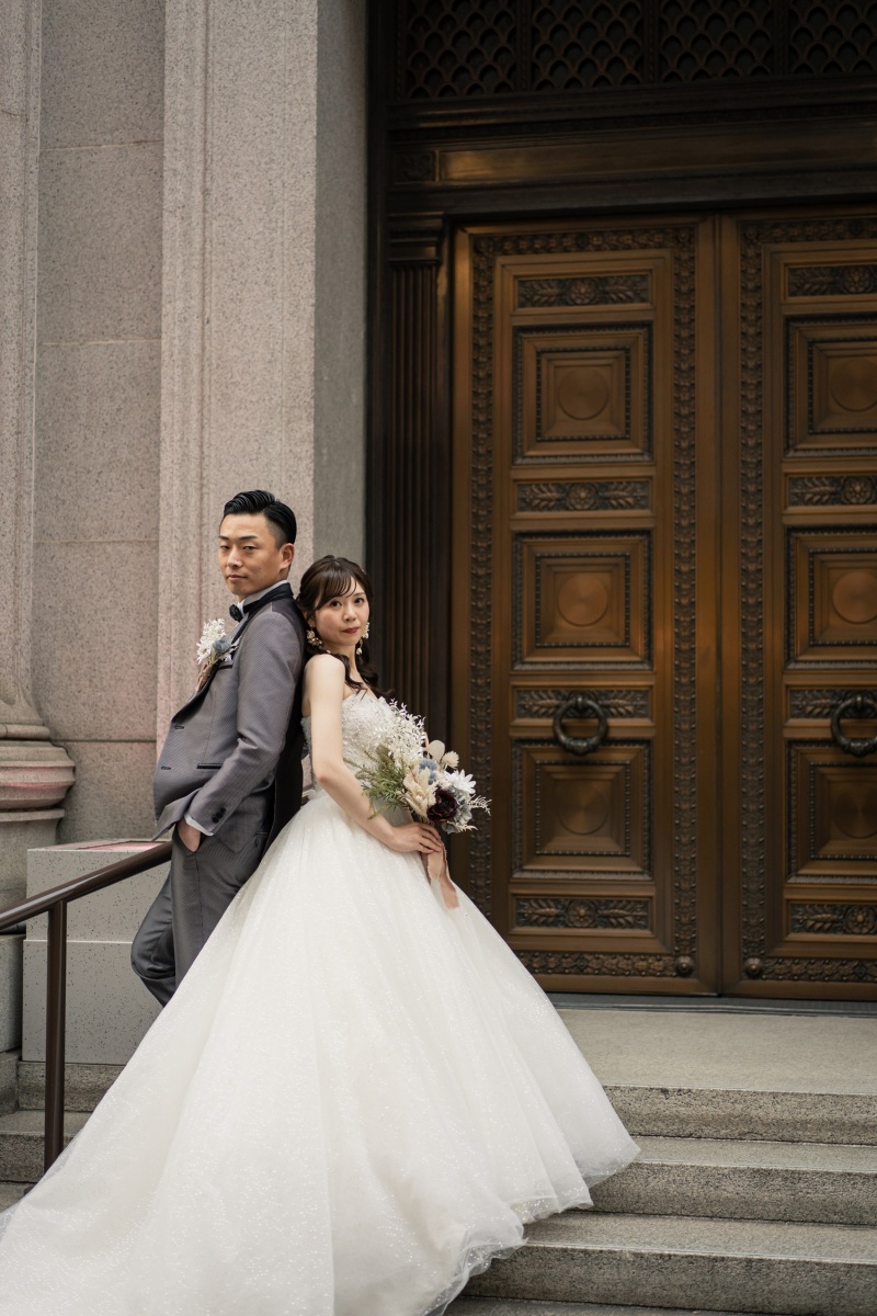 東京丸の内とは異なった雰囲気で♡
