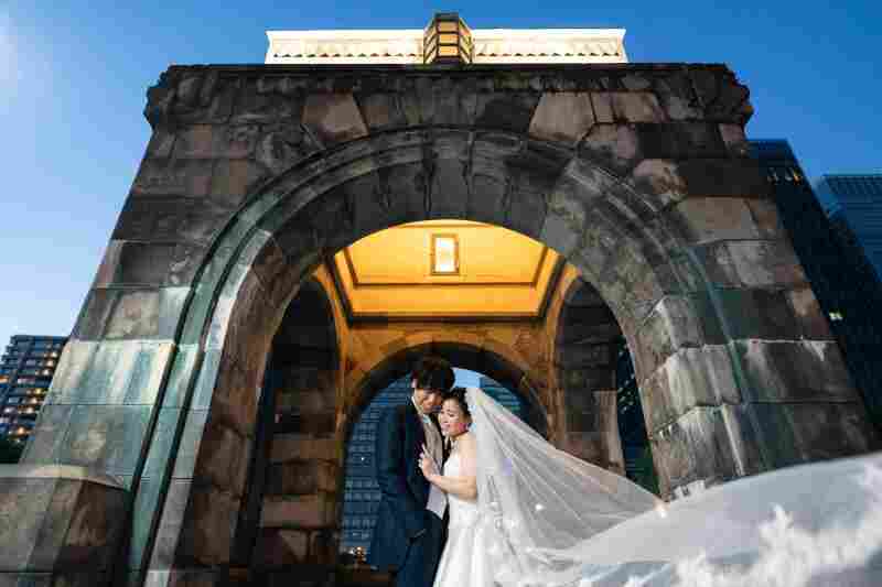 和田倉門にて♪