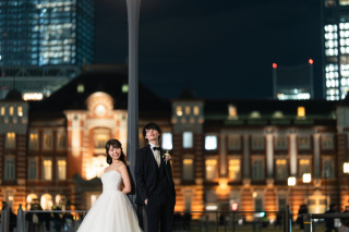 【東京駅&丸の内プラン】スタジオ撮影＆２着目ドレスも無料｜