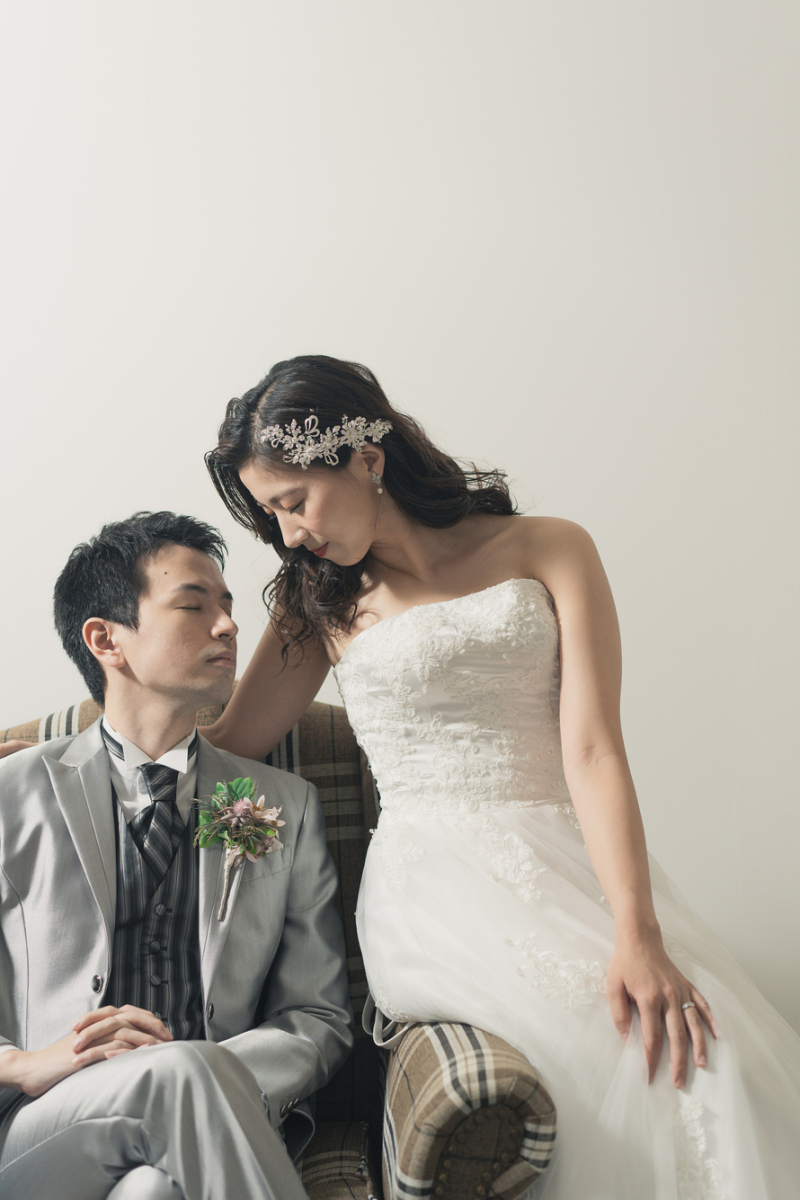 ソファを使って