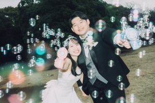 代々木公園と花畑庭園での撮影！