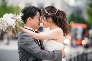 明るめ和装洋装撮影