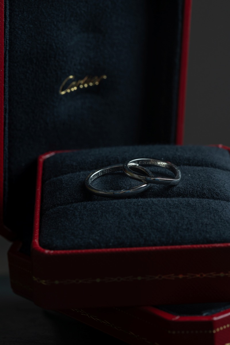 指輪ケースと一緒に！