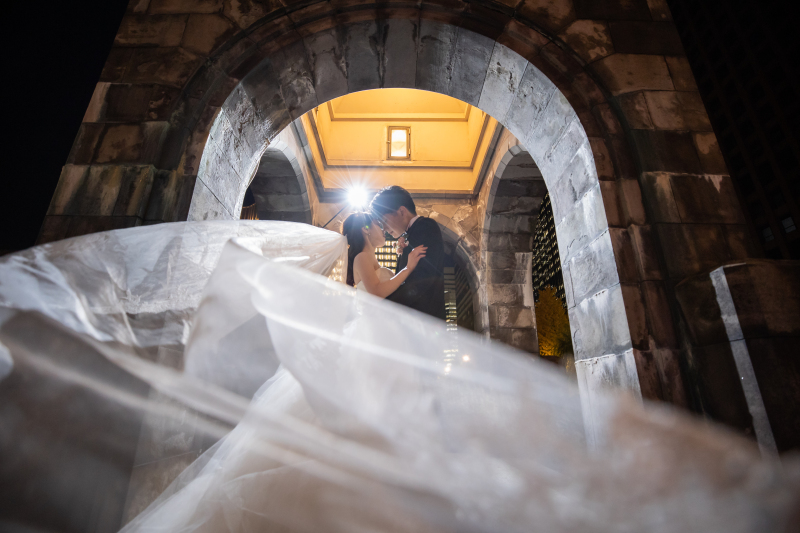 ヴェールが彩る、記憶に残る一瞬