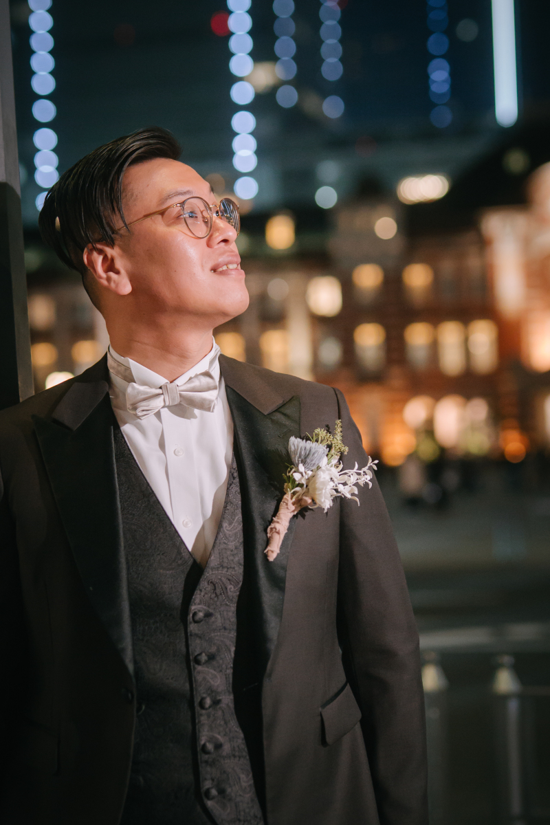 新郎様ソロショット！