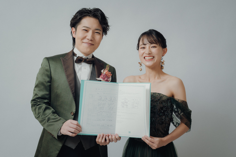 結婚証明書！