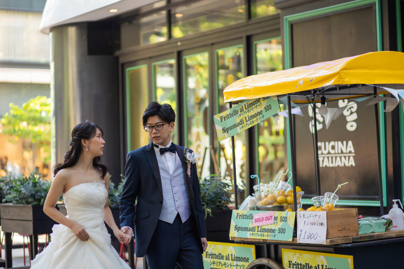 仲通りの色の映えるポップな１枚♡