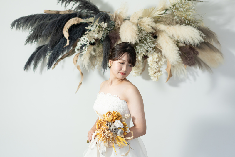 しっかりとポージングも調節して