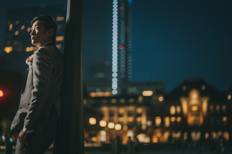 新郎様ソロショット!