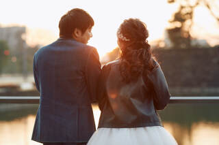 洋装　ロケーション