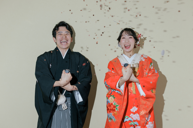 色打掛にチェンジ！