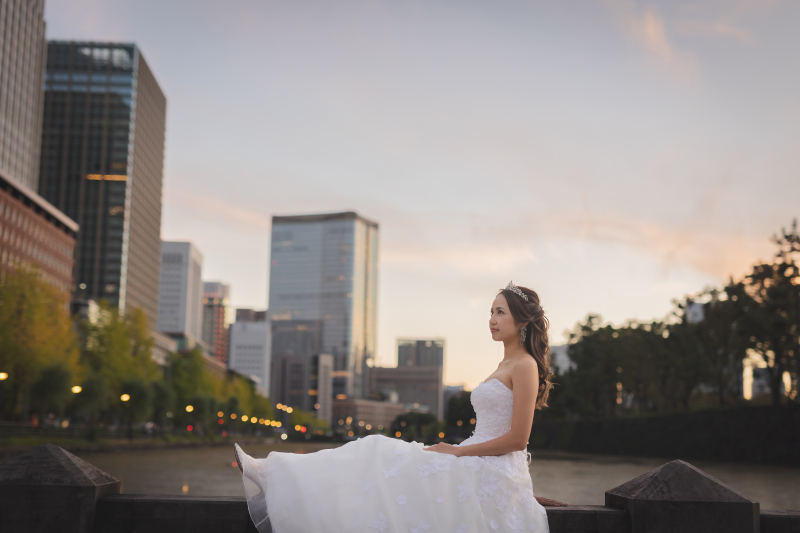 夕方の美しいショット