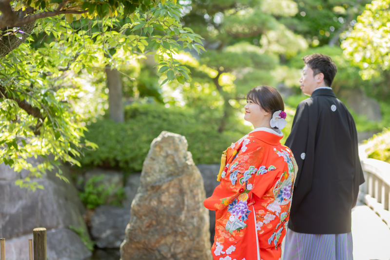 緑あふれる庭園