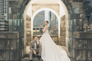 ヴィンテージな雰囲気の丸の内ロケ♪