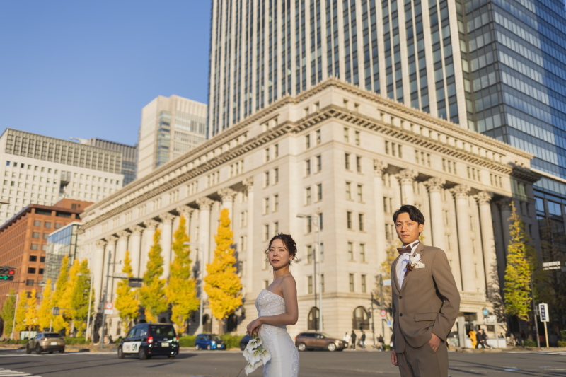 洋装へチェンジ