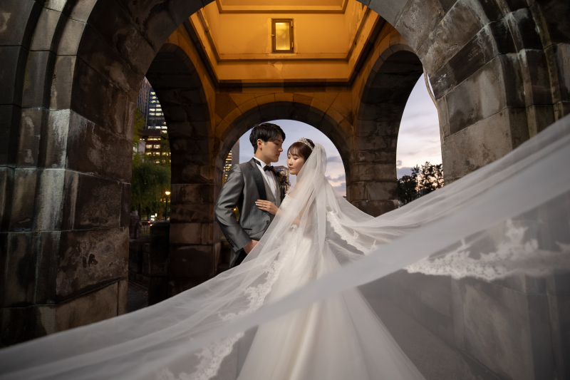 ベールの美しいショット♡