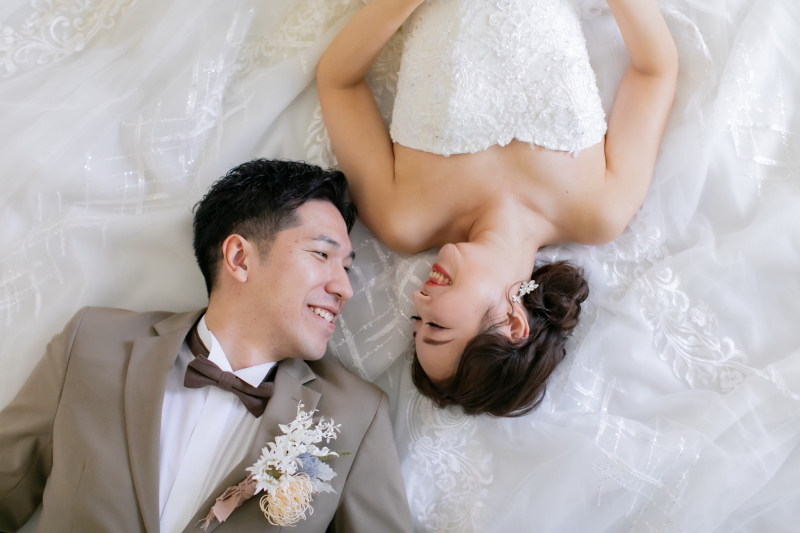 ウエディングドレスにチェンジ♪