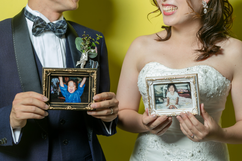 ご幼少時のお写真を持って！