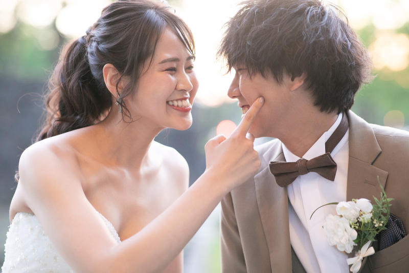 幸せいっぱいなお二人♡