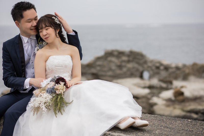 幸せいっぱいの表情で♡