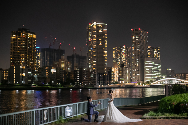 プロポーズシーン