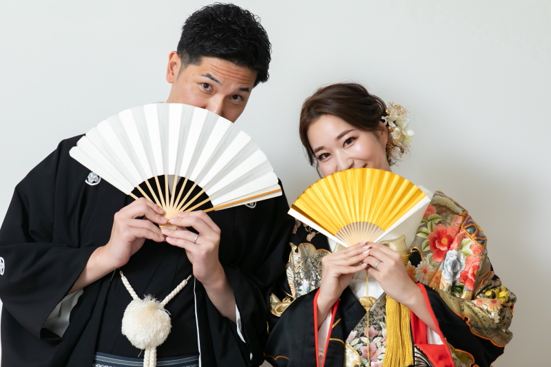 スタジオ和装撮影&洋装ロケーションフォト