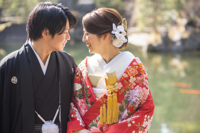 見つめ合うほほえましいショット♡