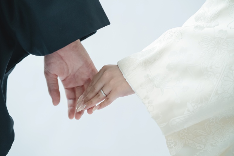 手繋ぎショット！