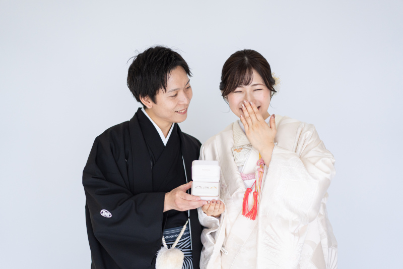 リングボックスのシーン