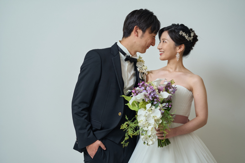 まずはスタジオ撮影♪