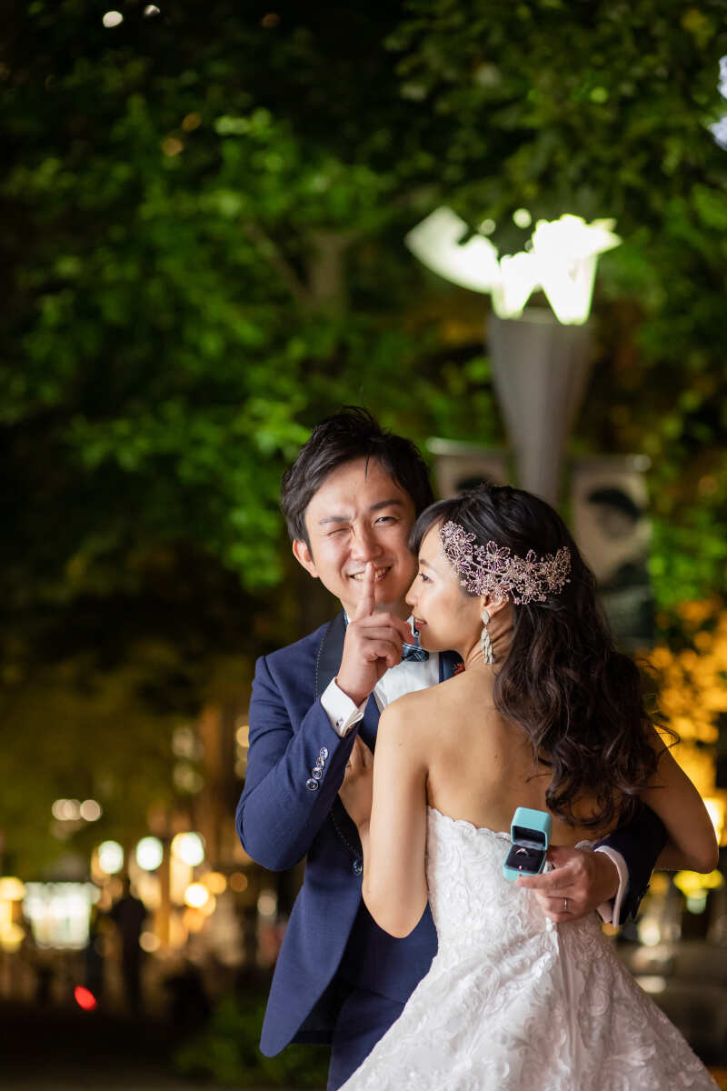 新婦様には内緒だよ～！