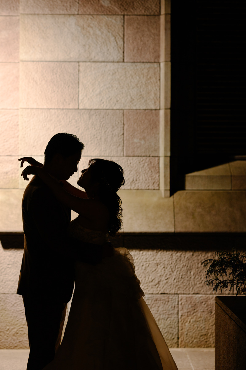 ロマンティックなシルエット