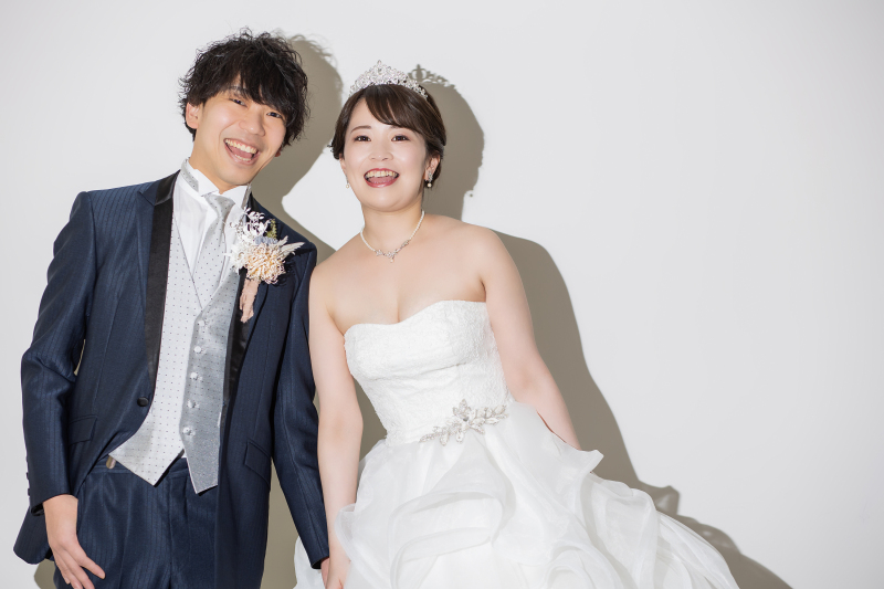 まずはスタジオ撮影♪