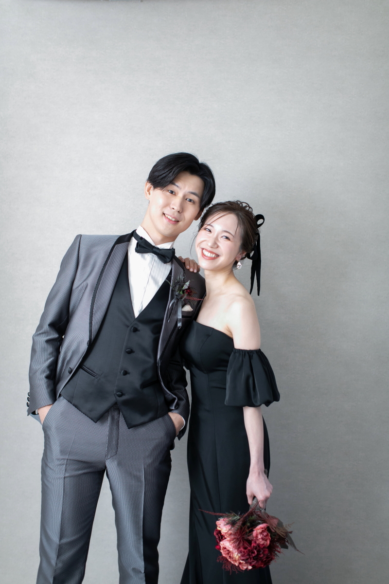 ブラックドレスがお似合い♪