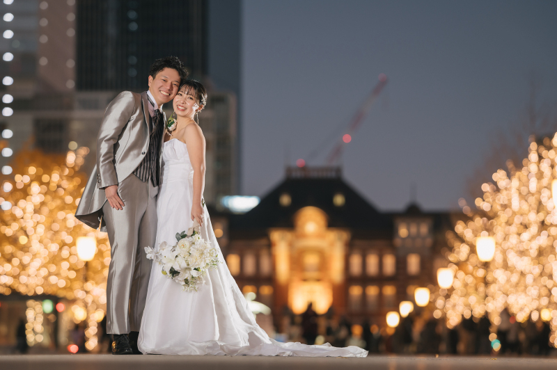 イルミネーション時期の東京駅でした☆