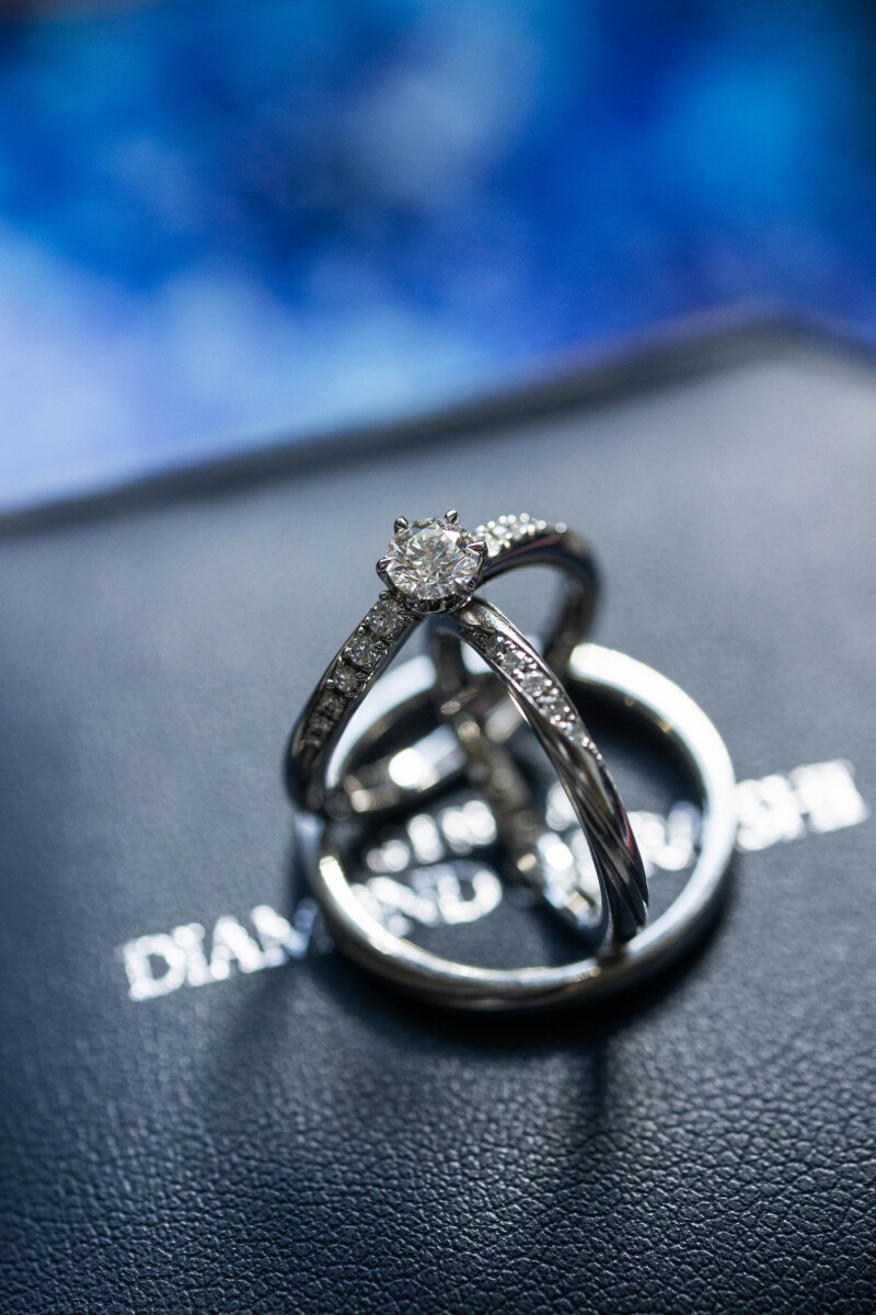 指輪も綺麗に♡