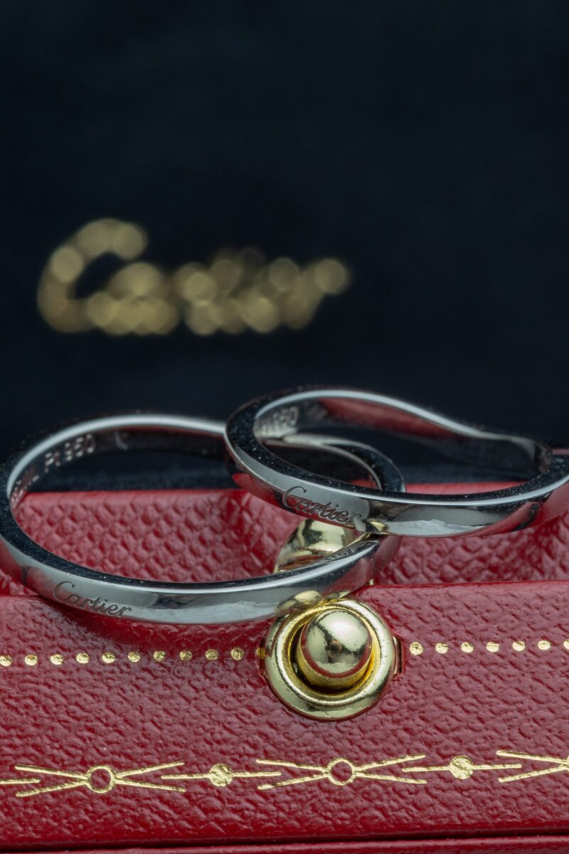 指輪のアップショット！