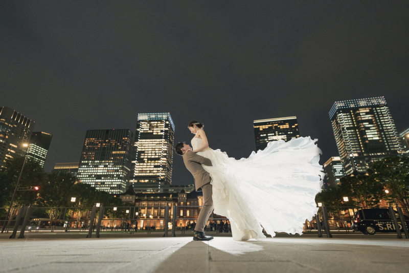 優美なドレスふんわりショット♡