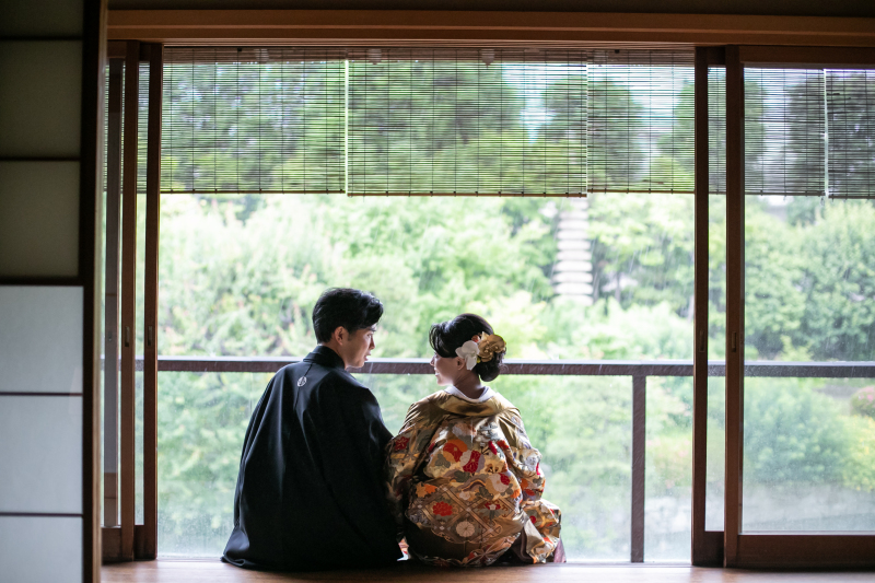 縁側に腰かけて！