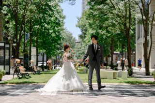 明るい時間の、ロマンティックな丸の内ロケ！