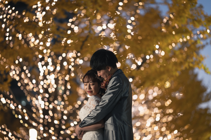 イルミネーションに包まれて…♡