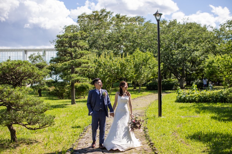 初夏の豊かな緑の中で…