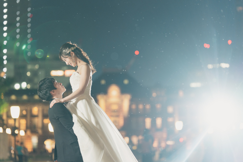 ロマンティックなハグショット！