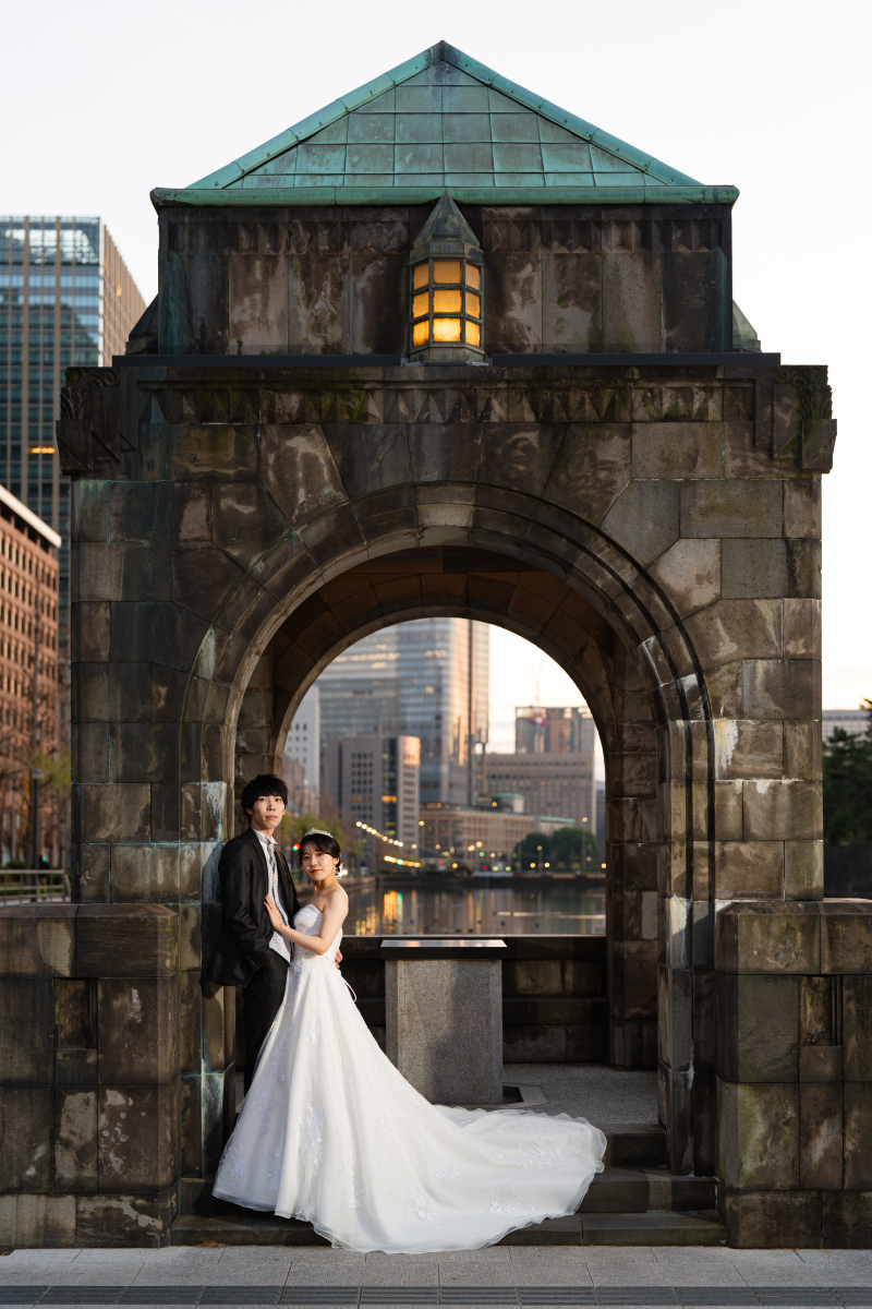 和田倉門にて！