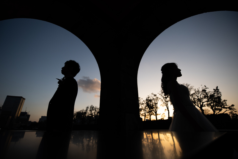 シルエットで更におしゃれに