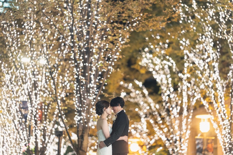 イルミネーションに包まれて…♡