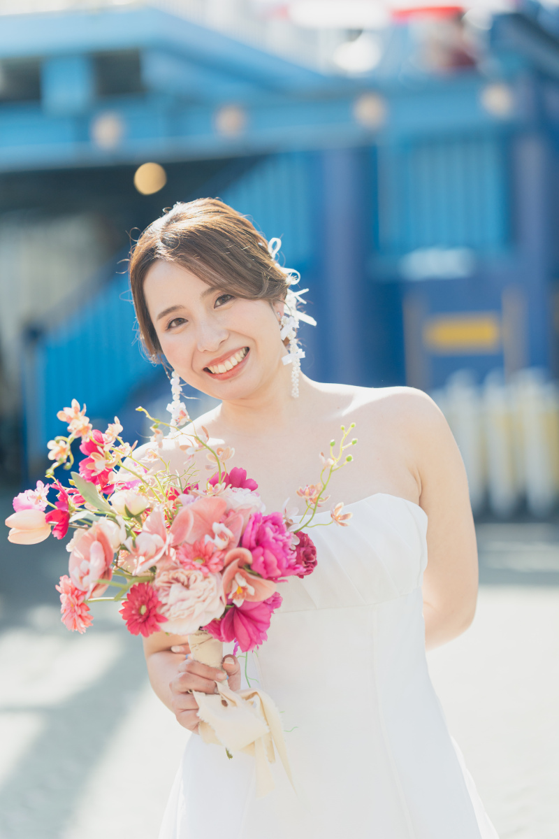 ラストはシンプルに笑顔のソロショット！